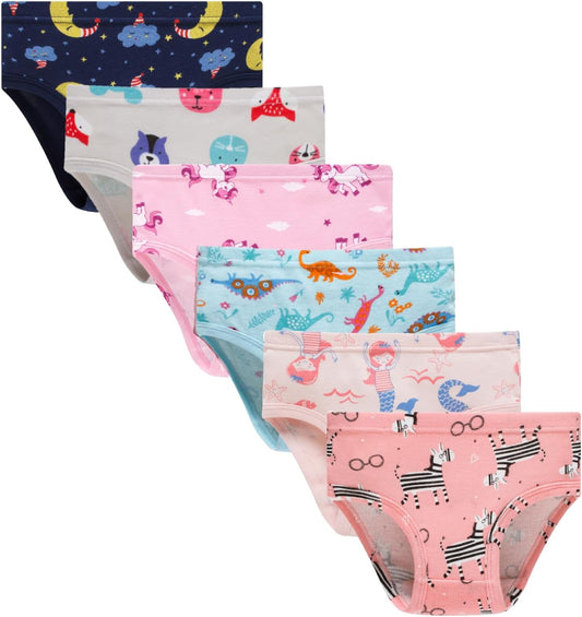 Comfty Underwear Little Girls'Briefs Baby Undies Girls Panties